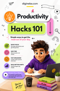 Productivity Hacks 101: Simple Strategies to Get More Done, Stay Focused & Make the Most of Your Day